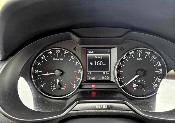 Skoda Octavia cena 43900 przebieg: 181000, rok produkcji 2013 z Ścinawa małe 781